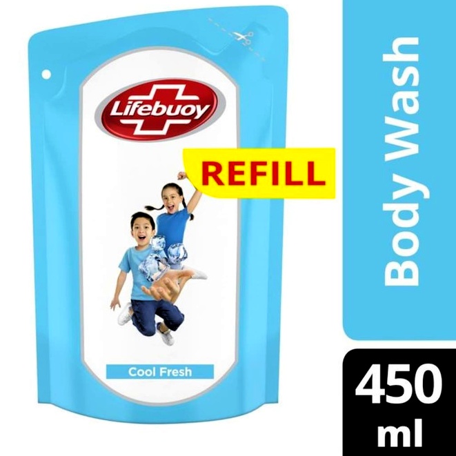 Lifebuoy Sabun Cair Cool Fresh Refill 450ML