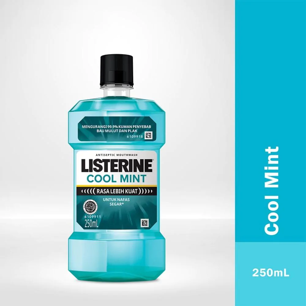Listerin Cool Mint Biru 250ml