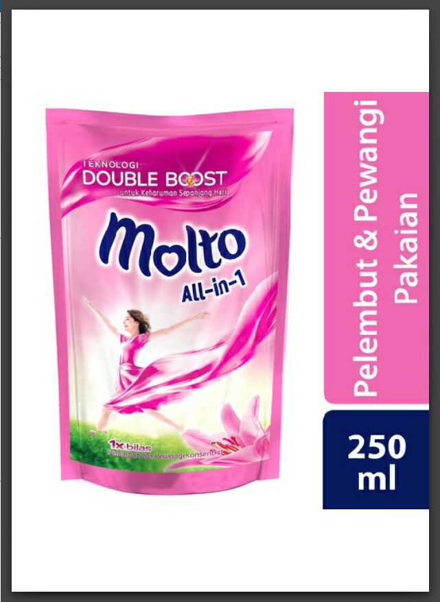 Molto Pewangi All in One Pink 250ML