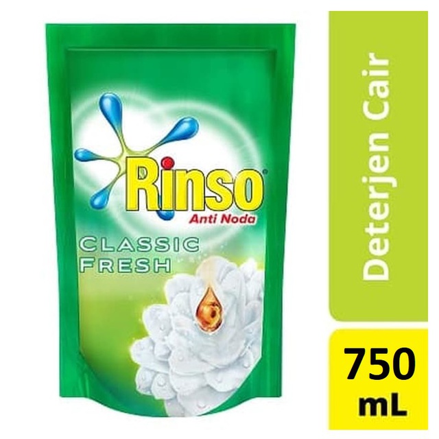 Rinso Detergen Cair 750ML